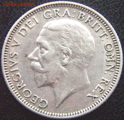 Серебряный британский шиллинг 1933; до 04.04_22.22мск - 9680