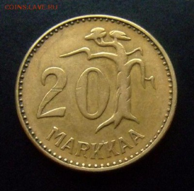 4 - Финляндия 20 марок (1955) Р