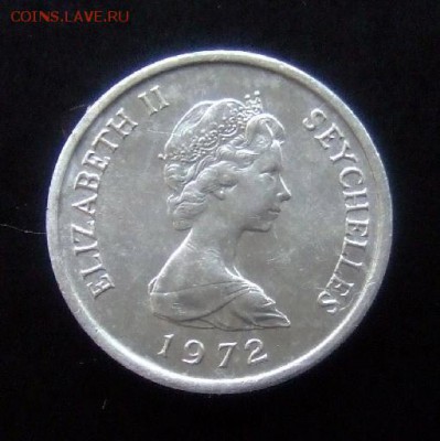 4 - Сейшельские острова 1 цент (1972) «ФАО; голова коровы» (XF) №2 А