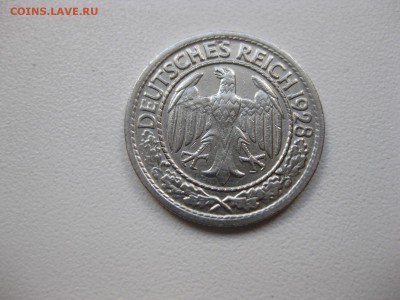 ВЕЙМАР,50 пфеннигов 1928G(никель)!до 7.04.2015 - IMG_3818.JPG