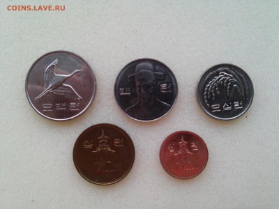 Южная Корея - набор монет до 10.04.2015 г. - Корея 2