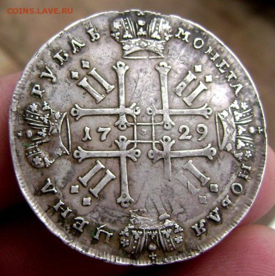 1 рубль 1729 года интересный оценка - Изображение 5374