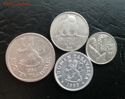 Финляндия, 4 монеты - 20150405_143154
