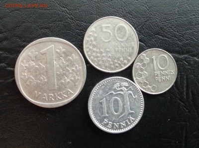 Финляндия, 4 монеты - 20150405_143118