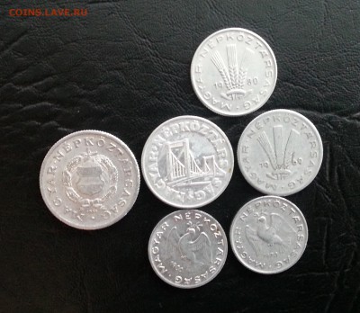 Венгрия, 6 монет - 20150405_143507