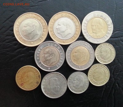 Турция, 10 монет - 20150405_144410