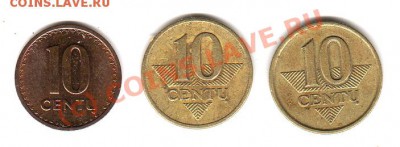 10 центов 1997 г. Литва - img047