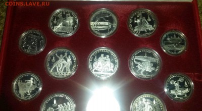 Набор Олимпиада-80 серебро 28 монет Proof до 10.04 22:00 МСК - 20150328_110531