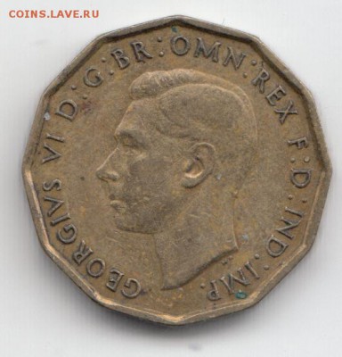 Англия 3 пенса 1941 до 11.04.2015 - 16.1