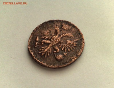 Денга 1737 года (С пёрышками ) + 2 коп 1839 СМ - 050420151240