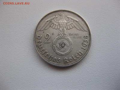 РЕЙХ,2 марки 1938А(Гинденбург)!до 8.04.2015 - IMG_3858.JPG