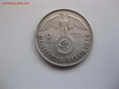 РЕЙХ,2 марки 1938В(Гинденбург)!до 8.04.2015 - IMG_3860.JPG
