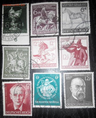 Рейх, гашеные (2), до 09.04.15 - 2015406105559