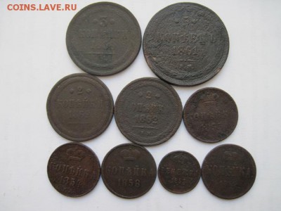 5,3,2,1 коп. денежка 1853-62 до 09.04.15 - IMG_3893.JPG
