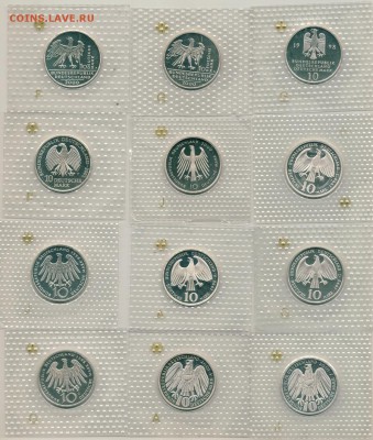 Германия, 10-марочники 1998-2001 - G10m-1