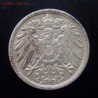 4 - Германия 10 пфеннигов (1911 А) А