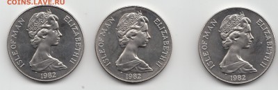 Остров Мэн Набор крон ЧМ по футболу 1982 (4 шт.) до 11.04 - 42.2