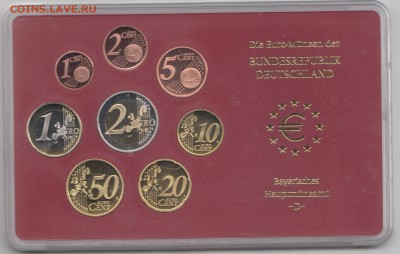 Официальный набор Евро Германия 2003 PP (5 дворов) до 11.04 - 56.4