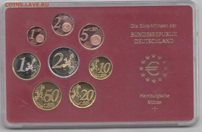Официальный набор Евро Германия 2003 PP (J) до 11.04.15 - 54.2
