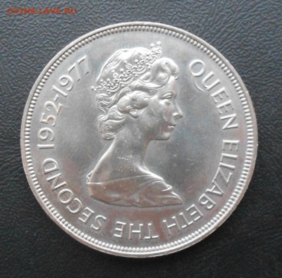 25 пенсов о.Святой Елены 1977 "Крона" - DSCN3309.JPG