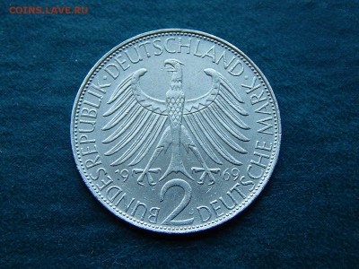 ГЕРМАНИЯ 2 марки МАКС ПЛАНК 1969 - DSCN3856.JPG