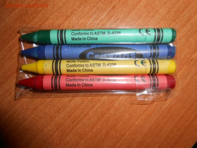 Восковые мелки Crayons, набор 4 штуки, до 12.04.2015 - DSCN6728.JPG