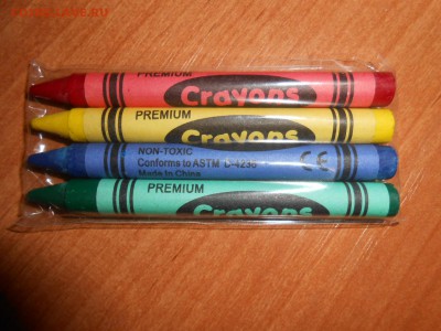 Восковые мелки Crayons, набор 4 штуки, до 12.04.2015 - DSCN6727.JPG