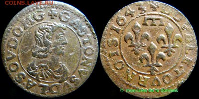 Гастон Орлеанский 2 денье 1643 - D-026-208_bourg-c