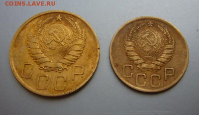 5 копеек 1946 + 3 копейки 1946 - до 13.04.2015 22-20 - P1120322.JPG