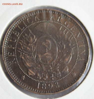 С 1 руб.СТАРАЯ АРГЕНТИНА 2c 1893г.КРАСИВАЯ до 13.04.15 в 22 - IMG_4843.JPG