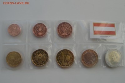 Набор монет Евро Австрия 2014г из ролов - DSC_1414 (2).JPG