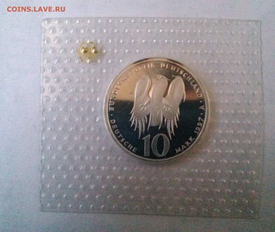 Германия 10 марок 1997 Меланхтон пруф до 10.04 22.00 - IMG_20150402_173651