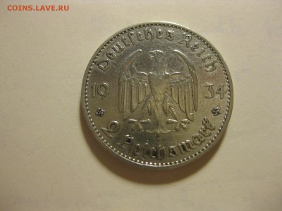 РЕЙХ,2 марки 1934А(Кирха с датой)!до 10.04.2015 - IMG_3907.JPG