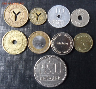 Жетон DENMARK и еще 8 шт ин. жетонов опознать - SAM_1446.JPG
