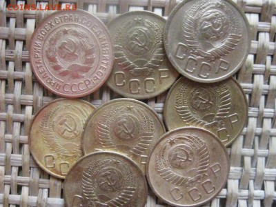 3 копейки, 8 шт. 1929г.-1957г. Без повторов. До 14.04.2015г. - 13 и 14 023.JPG