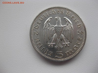 РЕЙХ,5 марок 1936А(ГИНДЕНБУРГ)!до 10.04.2015 - IMG_3960.JPG