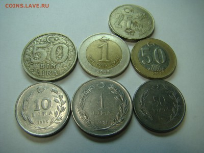 Монеты Турция разные периоды и номиналы 22.10 мск 12.04.2015 - DSC07967.JPG