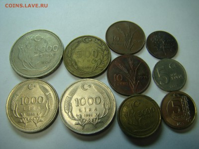 Монеты Турция разные периоды и номиналы 22.10 мск 12.04.2015 - DSC07970.JPG