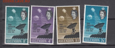 Марки Асссесион космос 1966г - 35