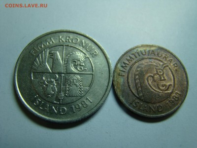 Норвегия 5 крон 1981, Хорватия 5 кун 1995 22.10 мск 12.04.15 - DSC08493.JPG