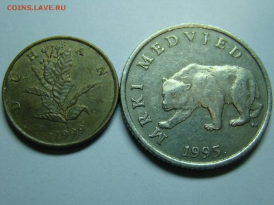 Норвегия 5 крон 1981, Хорватия 5 кун 1995 22.10 мск 12.04.15 - DSC08509.JPG