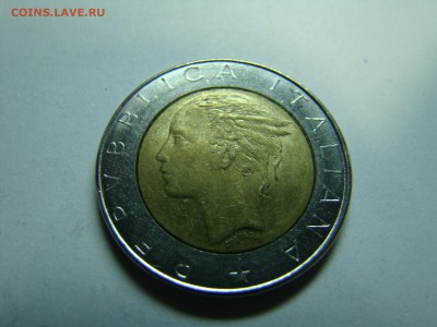 Монеты Италии 500 лир 1983 и 1996 22.10 мск 12.04.2015 - DSC08533.JPG