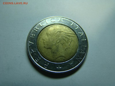Монеты Италии 500 лир 1983 и 1996 22.10 мск 12.04.2015 - DSC08537.JPG
