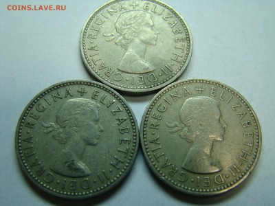 Монеты Великобритания 1 шиллинг 1957,61 22.10 мск 12.04.2015 - DSC08602.JPG