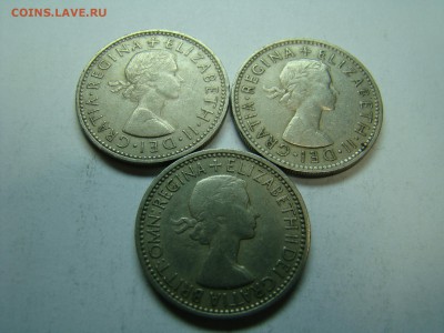 Монеты Великобритания 1 шиллинг 1953,55 22.10 мск 12.04.2015 - DSC08607.JPG