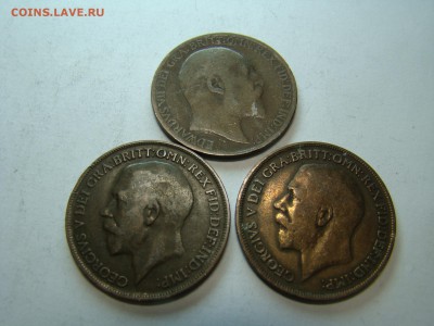 Монеты Великобритания 1пенни 1910-67 - DSC08651.JPG