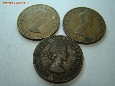 Монеты Великобритания 1пенни 1910-67 - DSC08654.JPG