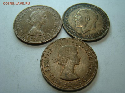 Монеты Великобритания 1пенни 1910-67 - DSC08656.JPG
