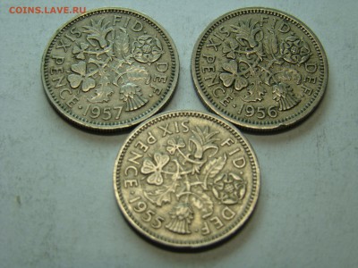Великобритания 6 пенсов 1955-67 с рубля 22.10 мск 12.04.2015 - DSC08671.JPG