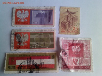 Оценка марок Польша,DDR,Словения Гвинея - л 234